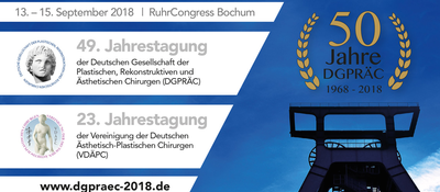 49th Annual Conference of the DGPRÄC and 23rd Annual Conference of the VDÄPC,  Bochum, Germany
