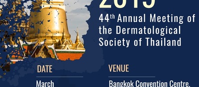 44th Annual Meeting of the Dermatological Society of Thailand 2019, Bangkok, Thailand