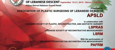 Vth World Congress of Plastic Surgeons of Lebanese Descent 2019